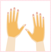 脱毛メニュー 手の甲・指