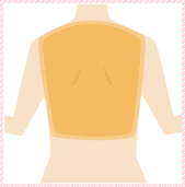 脱毛メニュー 背中